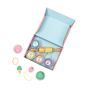 Набор теста для лепки LUKNO с аксессуарами "Вкусные истории"